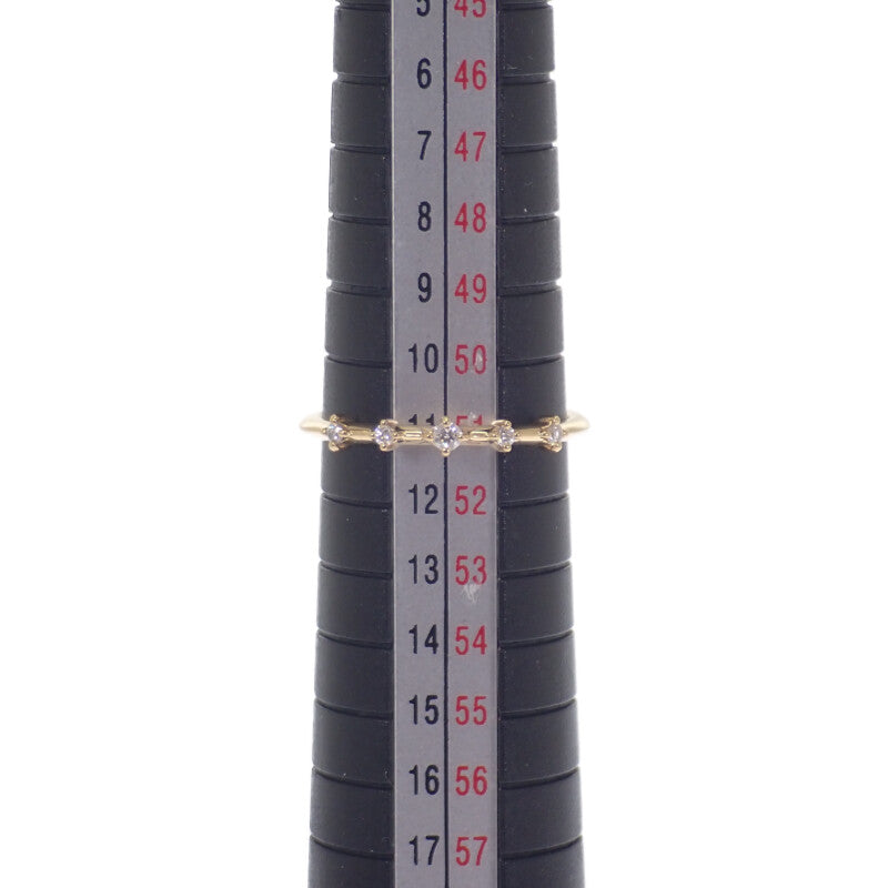 タサキ TASAKI 11号 RD-R464 リング K18イエローゴールド ダイヤモンド レディース【中古】【Aランク】