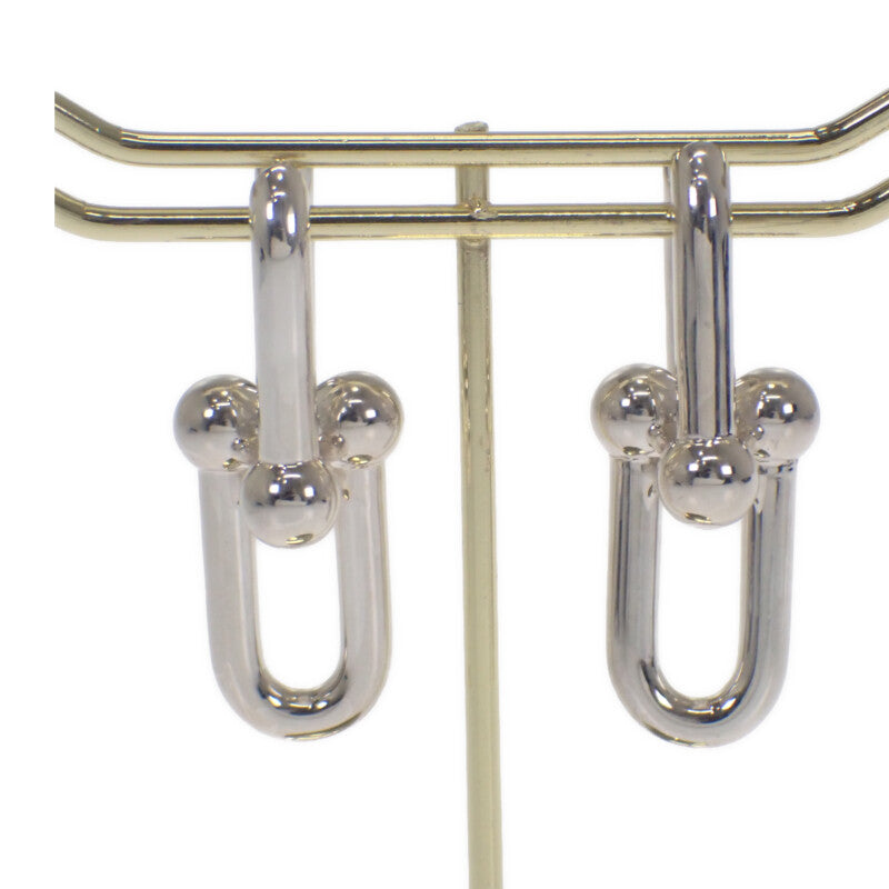 ティファニー TIFFANY&Co. ラージリンク ハードウェア ピアス シルバー925 レディース【中古】【Aランク】