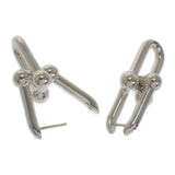 ティファニー TIFFANY&Co. ラージリンク ハードウェア ピアス シルバー925 レディース【中古】【Aランク】