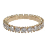 カルティエ CARTIER デスティネ ウェディング フルエタニティ 9号 N4127449 リング K18イエローゴールド ダイヤモンド レディース【中古】【Aランク】