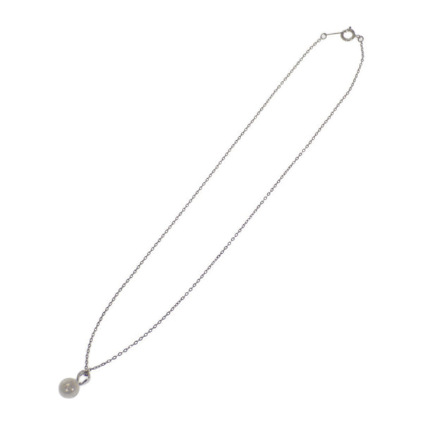 ミキモト MIKIMOTO パールペンダント ネックレス シルバー925 アコヤ真珠 シルバー金具 レディース【中古】【Aランク】