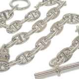 エルメス HERMES シェーヌダンクルMM 36コマ ネックレス シルバー925 レディース メンズ【中古】【Aランク】