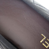 シャネル CHANEL マトラッセキルティング バレリーナ G26250-X01725-94305 バレエシューズ カーフスキン ブラック 38C レディース【中古】【SAランク】