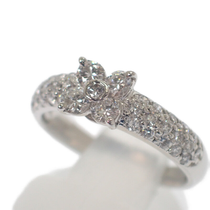 デザインジュエリー 9号 リング Pt900プラチナ ダイヤモンド