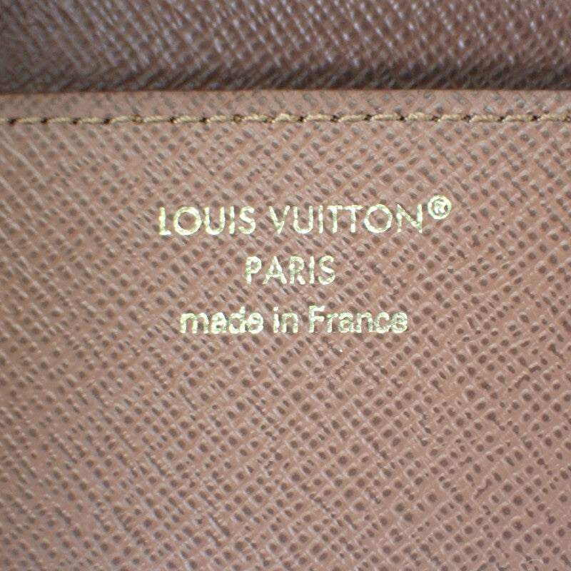 ルイヴィトン LOUIS VUITTON カードキーケース ポシェット クレ M13559 モノグラム カードケース キャンバス ブラウン レディース メンズ【中古】【Sランク】