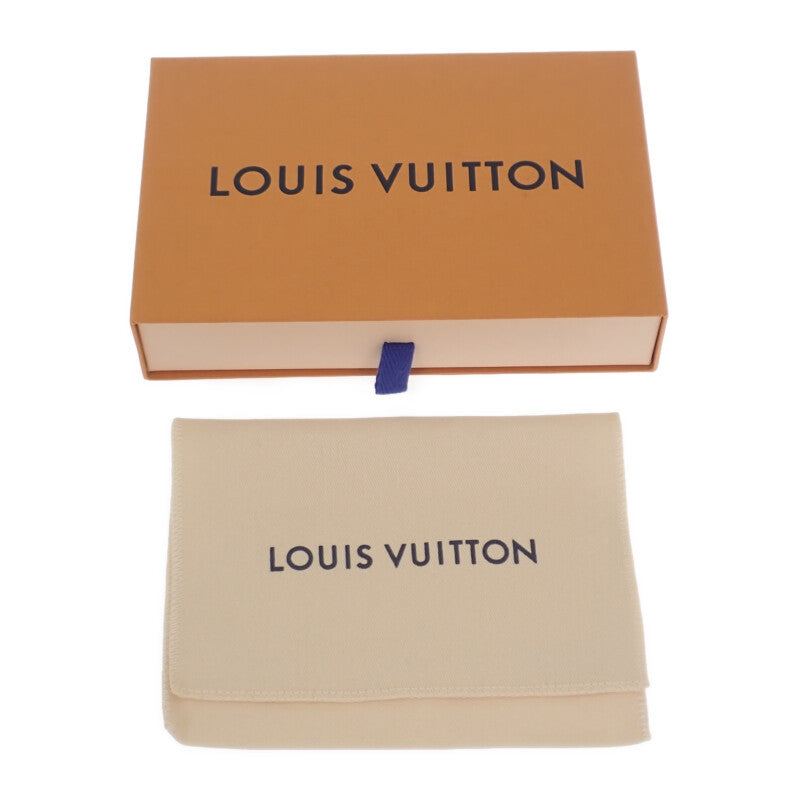 ルイヴィトン LOUIS VUITTON カードキーケース ポシェット クレ M13559 モノグラム カードケース キャンバス ブラウン レディース メンズ【中古】【Sランク】