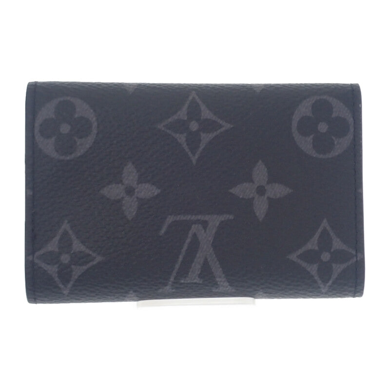 ルイヴィトン LOUIS VUITTON ミュルティクレ 6 M82603 キーケース モノグラムエクリプス ブラック メンズ レディース【中古】【Sランク】