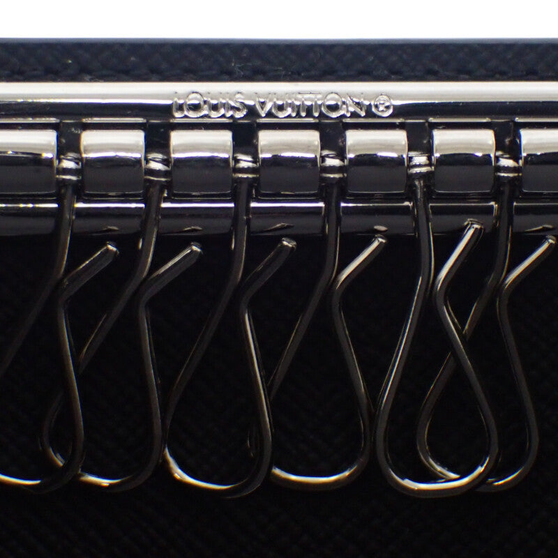 ルイヴィトン LOUIS VUITTON ミュルティクレ 6 M82603 キーケース モノグラムエクリプス ブラック メンズ レディース【中古】【Sランク】