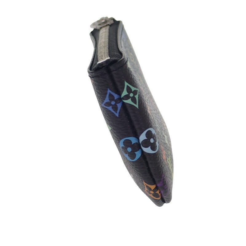 ルイヴィトン LOUIS VUITTON LV × TM キーポーチ ポシェット クレ M13664 モノグラム キーケース キャンバス マルチカラー シルバー金具 レディース メンズ【中古】【SAランク】