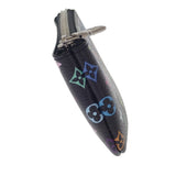 ルイヴィトン LOUIS VUITTON LV × TM キーポーチ ポシェット クレ M13664 モノグラム キーケース キャンバス マルチカラー シルバー金具 レディース メンズ【中古】【SAランク】