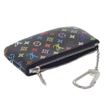 ルイヴィトン LOUIS VUITTON LV × TM キーポーチ ポシェット クレ M13664 モノグラム キーケース キャンバス マルチカラー シルバー金具 レディース メンズ【中古】【SAランク】