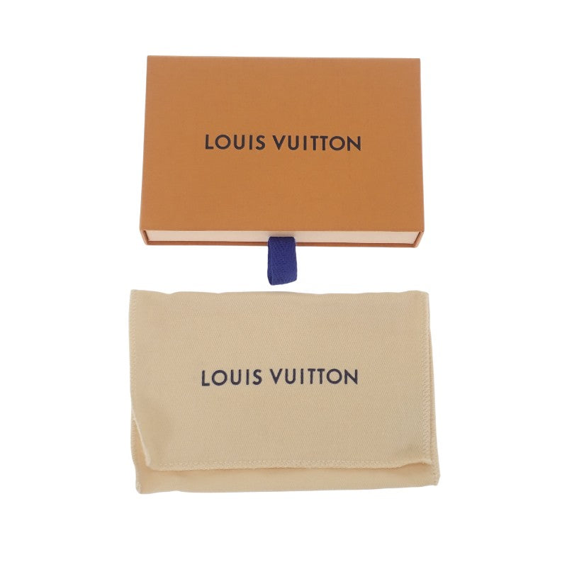 ルイヴィトン LOUIS VUITTON LV × TM キーポーチ ポシェット クレ M13664 モノグラム キーケース キャンバス マルチカラー シルバー金具 レディース メンズ【中古】【SAランク】