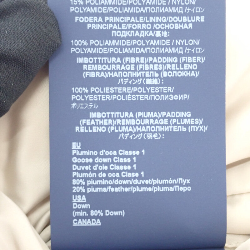 ヘルノ Herno ミディアム 40 PI1139D-12170-1985 ダウンジャケット ナイロン ベージュ レディース【中古】【Aランク】