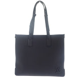 ルイヴィトン LOUIS VUITTON LV アエログラム ファストライントート M22481 トートバッグ カーフ ブラック レディース メンズ【中古】【Aランク】