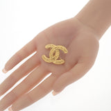 シャネル CHANEL ココマーク ブローチ メタル ゴールド レディース【中古】【ABランク】