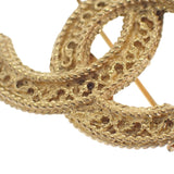 シャネル CHANEL ココマーク ブローチ メタル ゴールド レディース【中古】【ABランク】