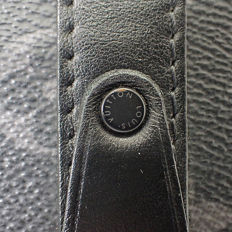 ルイヴィトン LOUIS VUITTON トランク・メッセンジャー PM M45727 ショルダーバッグ モノグラムキャンバス ブラック ブラック金具 メンズ【中古】【ABランク】