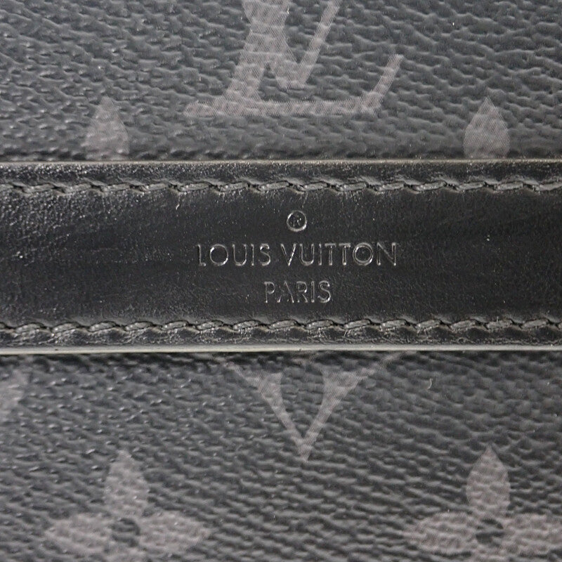 ルイヴィトン LOUIS VUITTON トランク・メッセンジャー PM M45727 ショルダーバッグ モノグラムキャンバス ブラック ブラック金具 メンズ【中古】【ABランク】