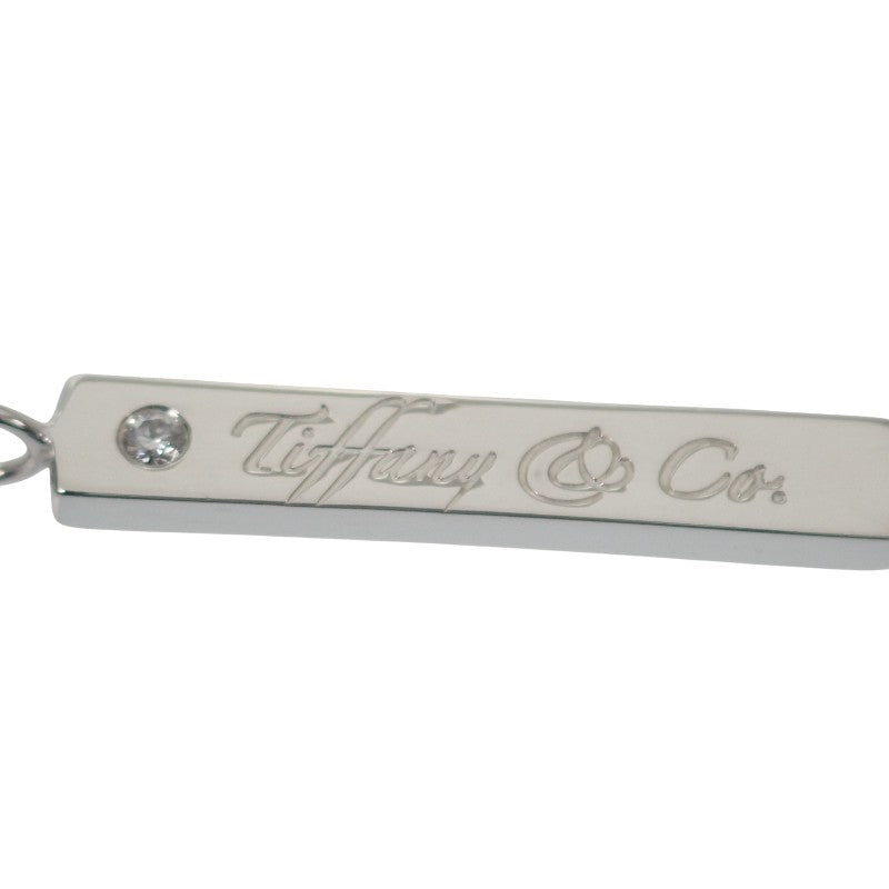ティファニー TIFFANY&Co. ノーツ バーペンダント 23457628 ネックレス シルバー925 ダイヤモンド レディース【中古】【Aランク】