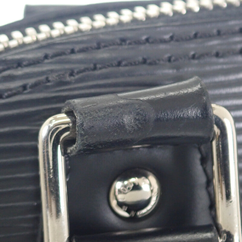 ルイヴィトン LOUIS VUITTON アルマBB M24645 エピ 2WAYバッグ ブラック シルバー金具 レディース【中古】【ABランク】