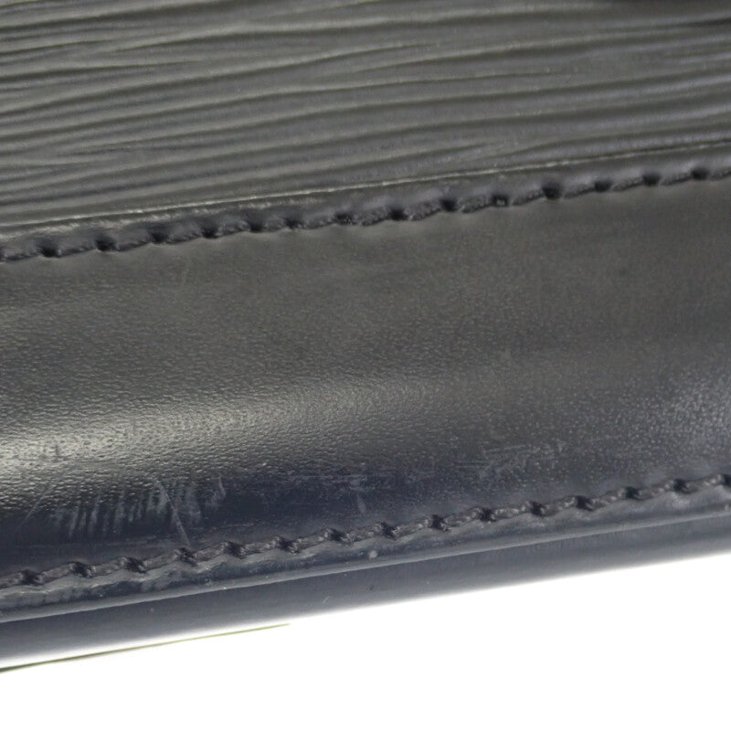 ルイヴィトン LOUIS VUITTON アルマBB M24645 エピ 2WAYバッグ ブラック シルバー金具 レディース【中古】【ABランク】