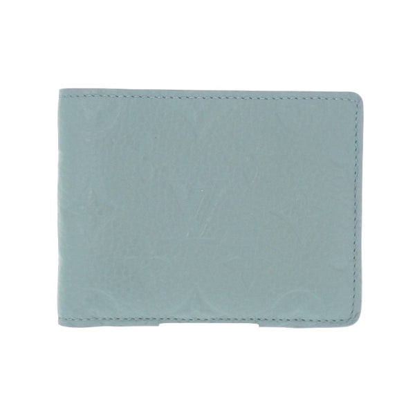 ルイヴィトン LOUIS VUITTON ポルトフォイユ・ミュルティプル M14252 二つ折り財布 レザー トリヨンモノグラム レディース【中古】【Aランク】