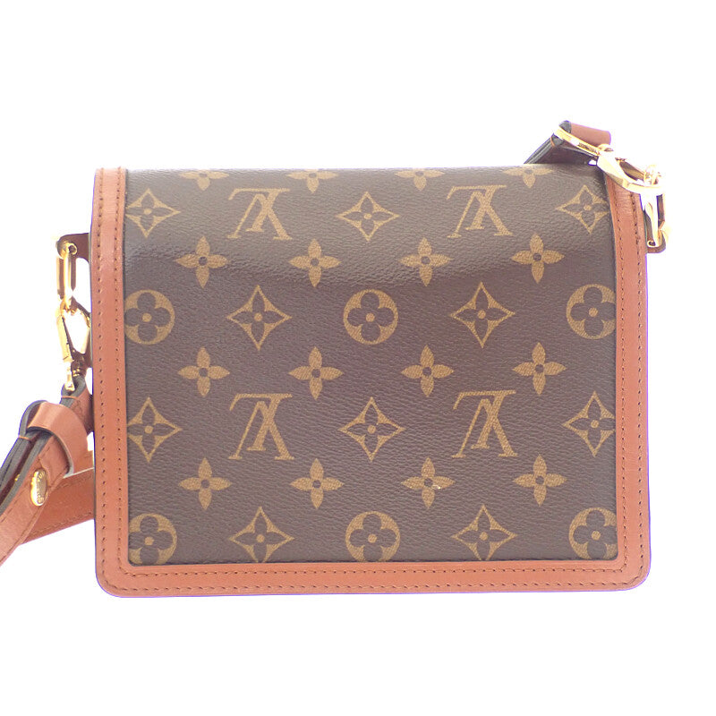 ルイヴィトン LOUIS VUITTON ドーフィーヌ MINI M45949 モノグラム ショルダーバッグ モノグラムキャンバス ブラウン ゴールド金具 レディース【中古】【ABランク】