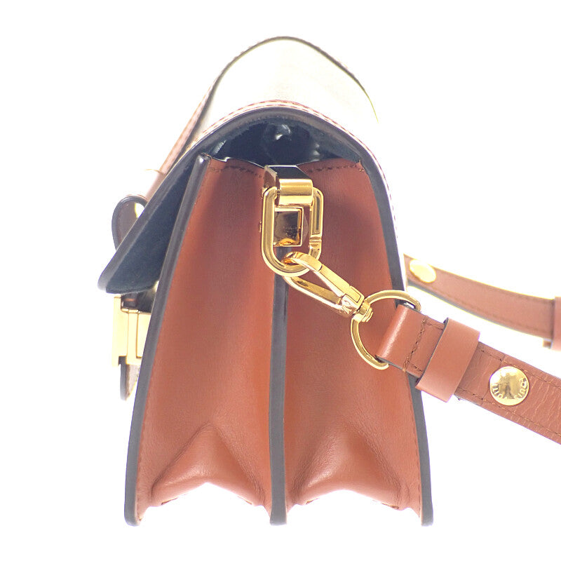 ルイヴィトン LOUIS VUITTON ドーフィーヌ MINI M45949 モノグラム ショルダーバッグ モノグラムキャンバス ブラウン ゴールド金具 レディース【中古】【ABランク】