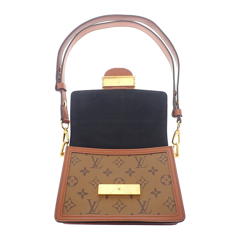 ルイヴィトン LOUIS VUITTON ドーフィーヌ MINI M45949 モノグラム ショルダーバッグ モノグラムキャンバス ブラウン ゴールド金具 レディース【中古】【ABランク】