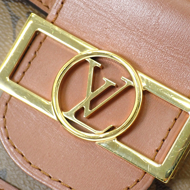 ルイヴィトン LOUIS VUITTON ドーフィーヌ MINI M45949 モノグラム ショルダーバッグ モノグラムキャンバス ブラウン ゴールド金具 レディース【中古】【ABランク】