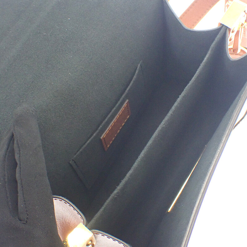 ルイヴィトン LOUIS VUITTON ドーフィーヌ MINI M45949 モノグラム ショルダーバッグ モノグラムキャンバス ブラウン ゴールド金具 レディース【中古】【ABランク】