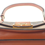 ルイヴィトン LOUIS VUITTON ドーフィーヌ MINI M45949 モノグラム ショルダーバッグ モノグラムキャンバス ブラウン ゴールド金具 レディース【中古】【ABランク】