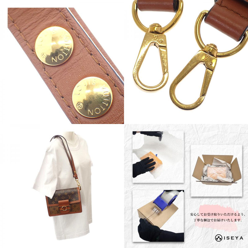 ルイヴィトン LOUIS VUITTON ドーフィーヌ MINI M45949 モノグラム ショルダーバッグ モノグラムキャンバス ブラウン ゴールド金具 レディース【中古】【ABランク】