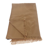 エルメス HERMES ニュー・リヴリス 大判ストール ベージュ H262494S_A3 ストール カシミヤ シルク ベージュ レディース メンズ ユニセックス【中古】【ABランク】