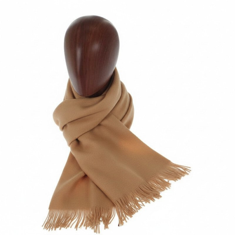 エルメス HERMES ニュー・リヴリス 大判ストール ベージュ H262494S_A3 ストール カシミヤ シルク ベージュ レディース メンズ ユニセックス【中古】【ABランク】