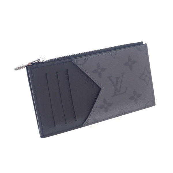 ルイヴィトン LOUIS VUITTON コイン・カードホルダー M69533 カードケース モノグラム エクリプス ブラック メンズ【中古】【Aランク】