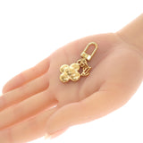 ルイヴィトン LOUIS VUITTON マイクロ チャーム ヴィヴィエンヌ M02202 バッグチャーム メタル ゴールド レディース【中古】【ABランク】