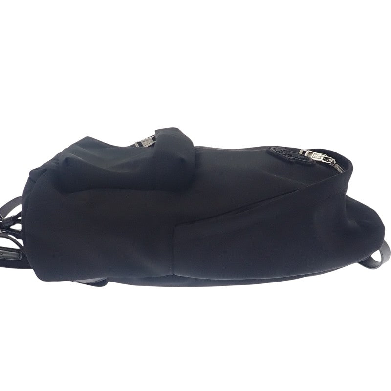 モンクレール MONCLER PIERRICK ピエリック バックパック G209A5A70400 02T05 リュック・デイパック ナイロン ポリエステル 牛革 ブラック メンズ レディース【中古】【ABランク】