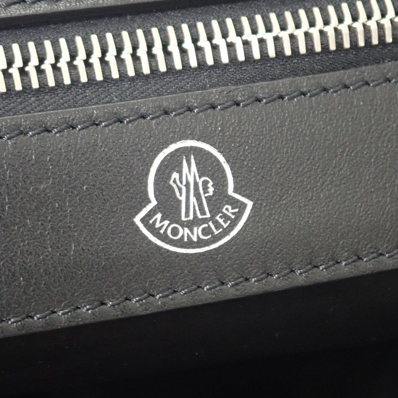 モンクレール MONCLER PIERRICK ピエリック バックパック G209A5A70400 02T05 リュック・デイパック ナイロン ポリエステル 牛革 ブラック メンズ レディース【中古】【ABランク】