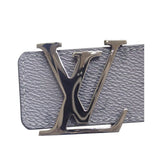 ルイヴィトン LOUIS VUITTON LV イニシャル 40MM リバーシブル M0285U ベルト カーフ モノグラムエクリプスキャンバス ブラック メンズ【中古】【Bランク】