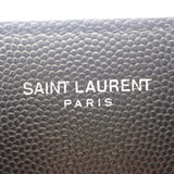サンローラン SAINT LAURENT ビルクリップウォレット 378005BTY0N1000 二つ折り財布 レザー ブラック シルバー金具 メンズ レディース【中古】【Aランク】
