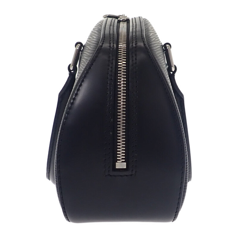 ルイヴィトン LOUIS VUITTON ジャスミン M52082 ハンドバッグ エピレザー ブラック シルバー金具 レディース【中古】【ABランク】