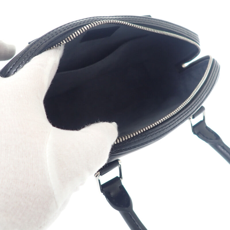 ルイヴィトン LOUIS VUITTON ジャスミン M52082 ハンドバッグ エピレザー ブラック シルバー金具 レディース【中古】【ABランク】
