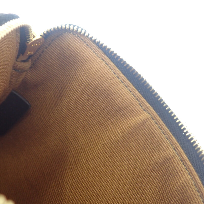 セリーヌ CELINE コインパース 10C662CA2.38NO コインケース ポリウレタン ブラウン レディース【中古】【ABランク】