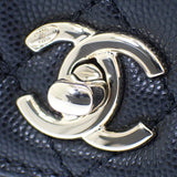 シャネル CHANEL ココハンドル XS A92990B0506194305 2WAYバッグ ハンドバッグ ショルダーバッグ キャビアスキン ブラック ゴールド金具 レディース【中古】【Aランク】