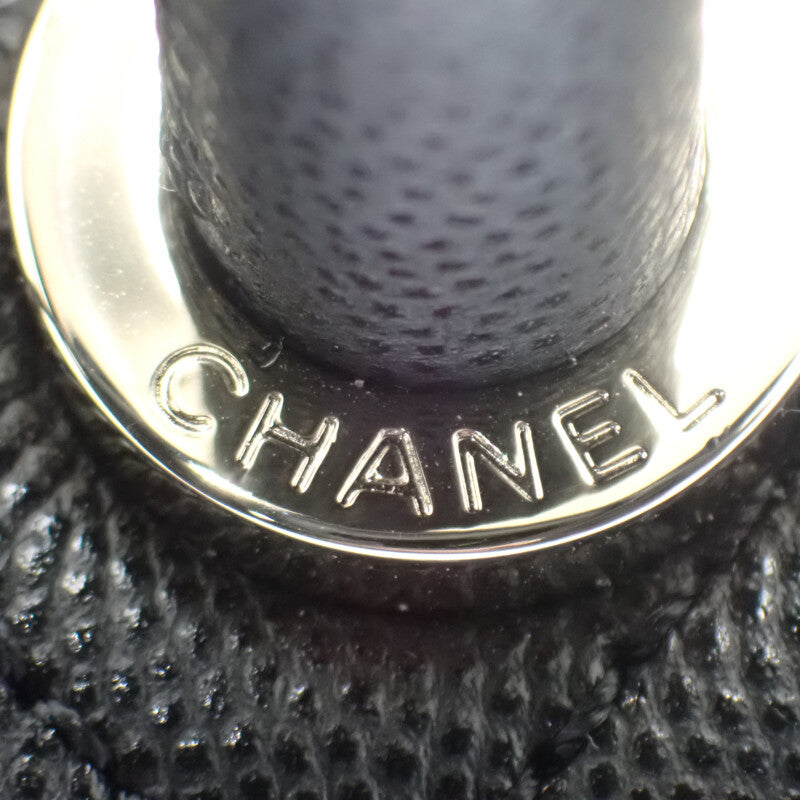 シャネル CHANEL ココハンドル XS A92990B0506194305 2WAYバッグ ハンドバッグ ショルダーバッグ キャビアスキン ブラック ゴールド金具 レディース【中古】【Aランク】