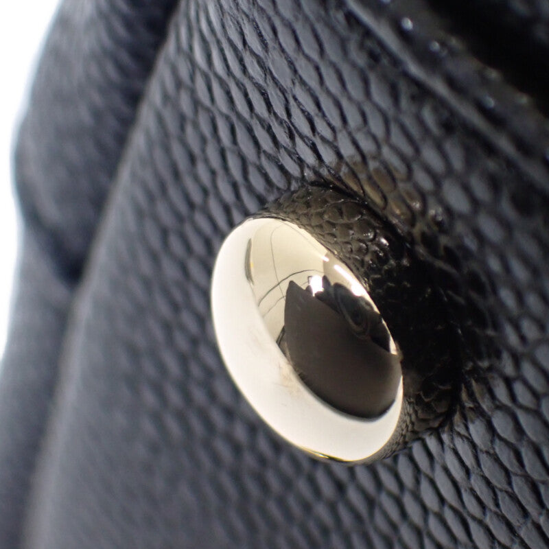 シャネル CHANEL ココハンドル XS A92990B0506194305 2WAYバッグ ハンドバッグ ショルダーバッグ キャビアスキン ブラック ゴールド金具 レディース【中古】【Aランク】