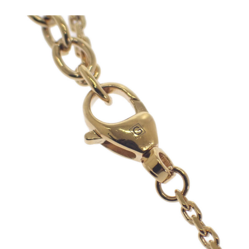 グッチ GUCCI スクリプト ‎777037 I4620 8078 ネックレス メタル ゴールド レディース【中古】【Aランク】