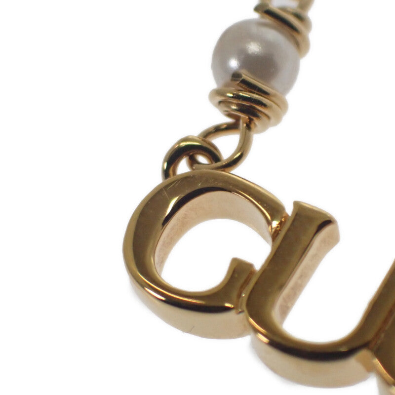 グッチ GUCCI スクリプト ‎777037 I4620 8078 ネックレス メタル ゴールド レディース【中古】【Aランク】