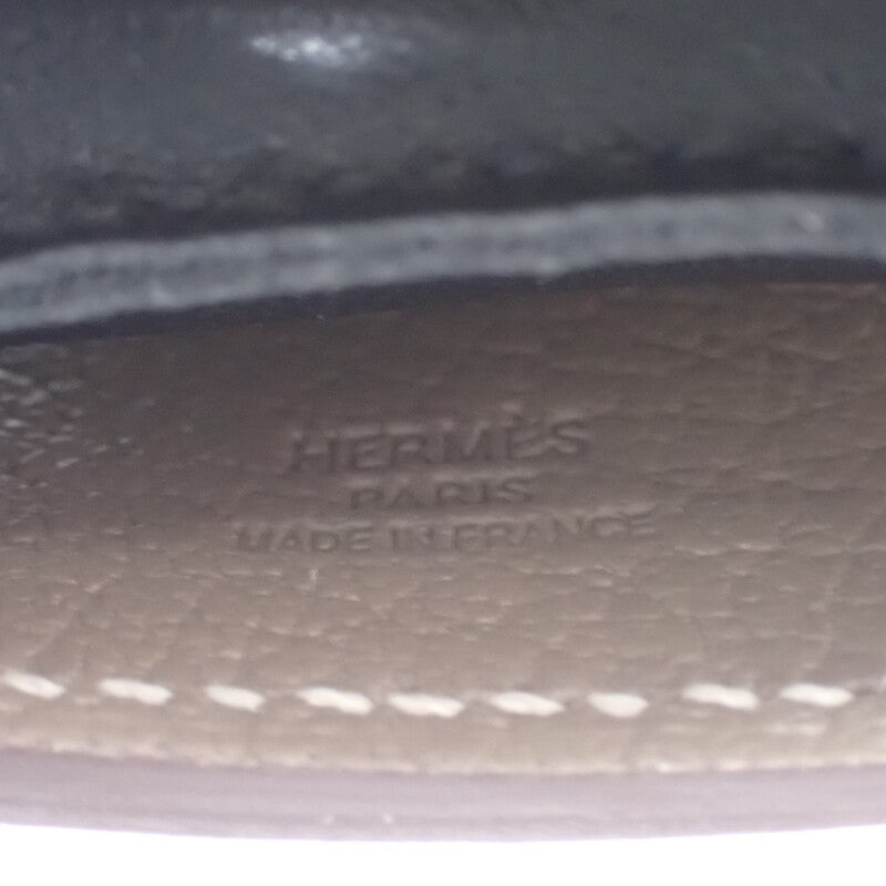 エルメス HERMES ロデオPM ロベオ・クール K刻印 バッグチャーム ラムスキン アニョーミロ ブラック エトゥープ クレ レディース【中古】【SAランク】